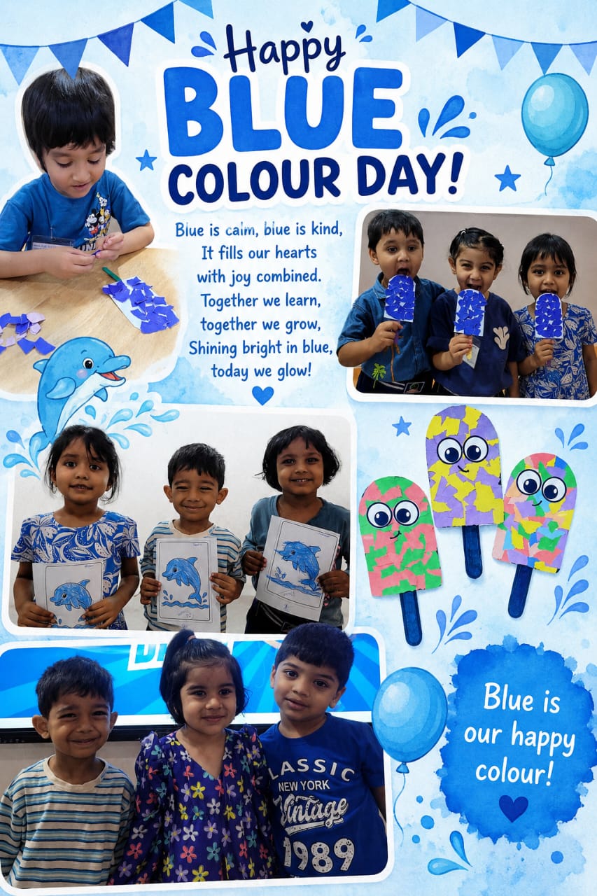 Blue Day Celebrations at Mayoor School Noida